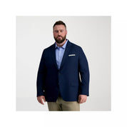 Haggar Mens Classic fit Sport Coat Blazer 54 R Blue Solid