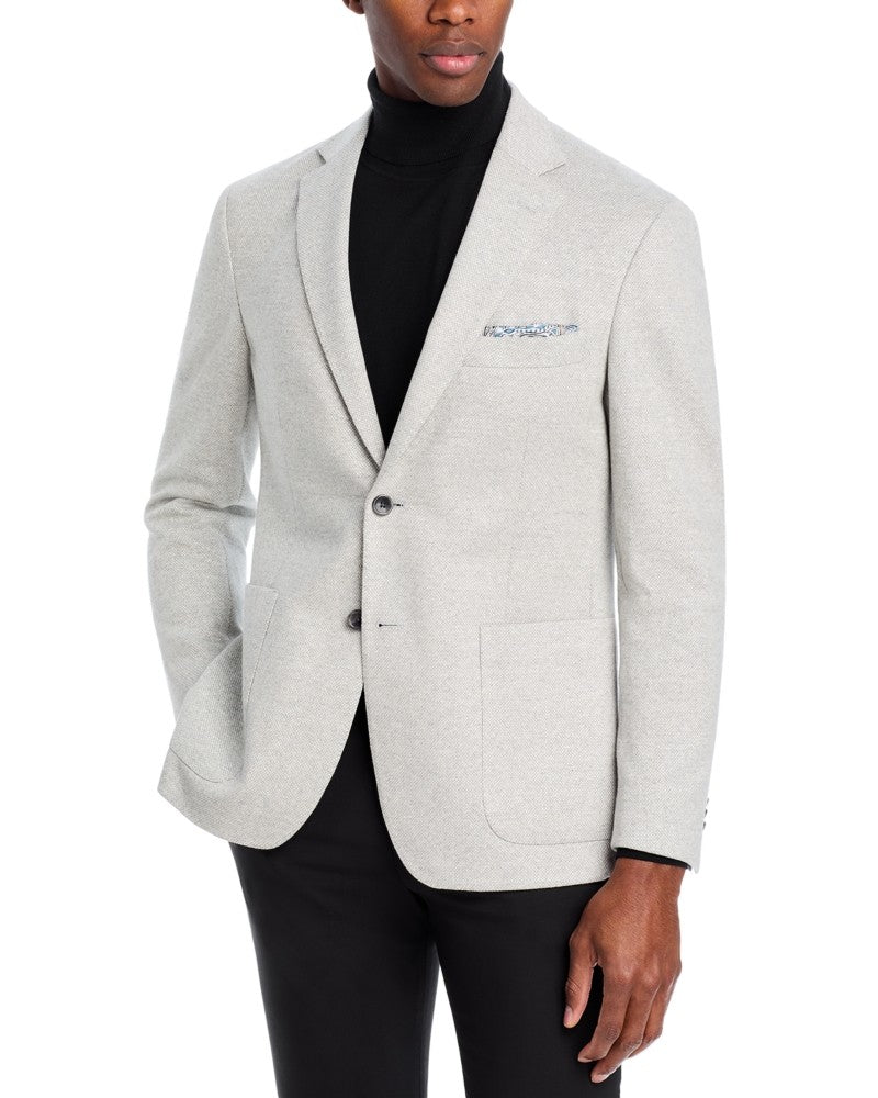 The Men's Store At Bloomingdale's Mens Regular fit Sport Coat Blazer 44 R Gray