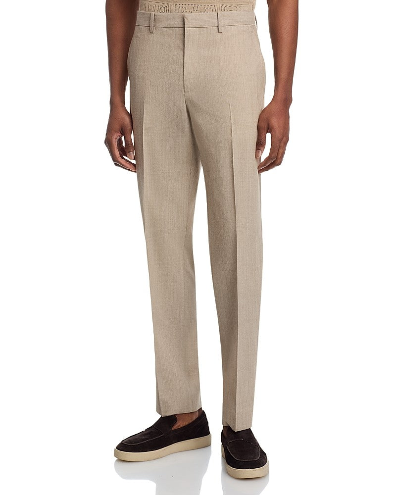 Theory Mens Slim fit Dress Pants 30 / 27 Beige Solid Stretch