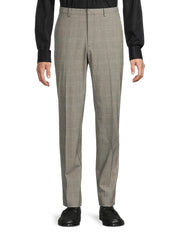 Theory Mens Slim fit Wool Dress Pants Size 30 Black / Grey Plaid Stretch