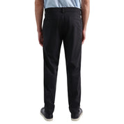 Haggar Mens Straight fit Dress Pants 36 / 29 Black Solid