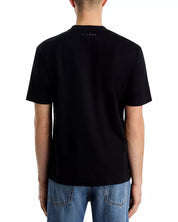 Stampd Mens Photo Wave Cotton Graphic Tee Shirt Large Black