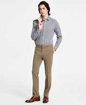 Tommy Hilfiger Mens Modern fit Dress Pants 44 / 32 Green Solid