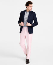 Tommy Hilfiger Mens Modern fit Sport Coat Blazer 40 R Blue Solid Stretch