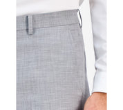 Tallia Mens Classic fit Dress Pants 40 / 30 Light Gray Solid
