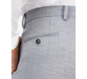 Tallia Mens Classic fit Dress Pants 40 / 30 Light Gray Solid