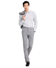 Hugo Boss Mens Modern fit Wool Dress Pants 30 / 32 Grey Solid