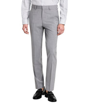 Hugo Boss Mens Modern fit Wool Dress Pants 30 / 32 Grey Solid