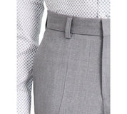 Hugo Boss Mens Modern fit Wool Dress Pants 30 / 32 Grey Solid