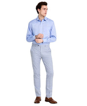 Calvin Klein Mens Slim fit Dress Pants 32 / 30 Light Blue Plaid