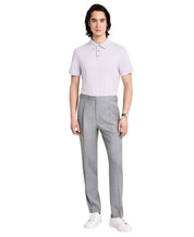 Calvin Klein Mens Slim fit Wool Dress Pants 42 / 30 Mid Gray Solid