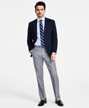 Michael Kors Mens Classic fit Sport Coat Blazer 41 R Navy Blue Solid
