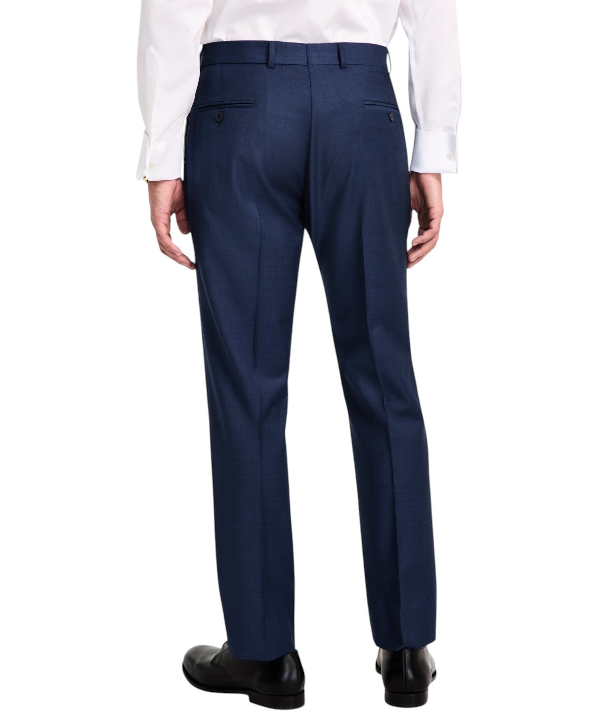 Brooks Brothers Mens Classic fit Wool Dress Pants 38 / 34 Blue Solid