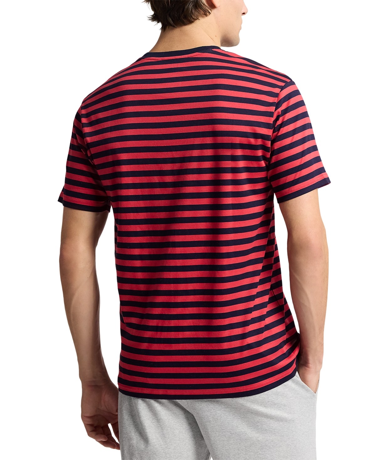 Polo Ralph Lauren Mens Striped Short Sleeve Crewneck T-Shirt Large