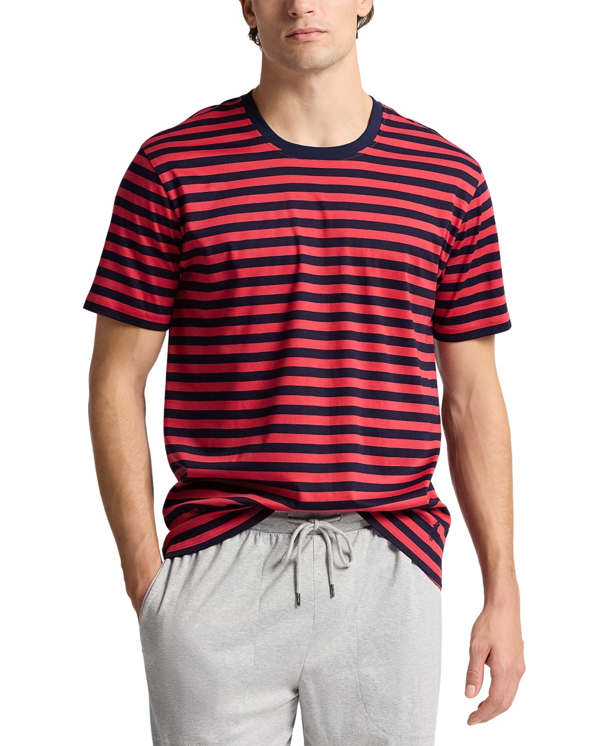 Polo Ralph Lauren Mens Striped Short Sleeve Crewneck T-Shirt Large