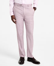 Calvin Klein Mens Slim fit Dress Pants 30 / 32 Pink Solid Wool