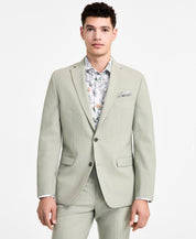 Bar Iii Mens Slim fit Suit Jacket Blazer 40 S Sage Green Solid