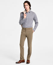 Tommy Hilfiger Mens Modern fit Dress Pants 32 / 30 Green Solid Stretch