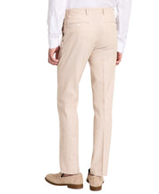 Tommy Hilfiger Mens Modern fit Linen Dress Pants 34 / 30 Beige Solid