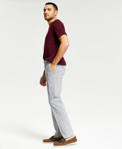 Tommy Hilfiger Mens Modern fit Dress Pants 31 / 34 Grey Solid Stretch