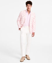 Tallia Mens Slim fit Sport Coat Blazer 40 S Pink