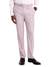 Calvin Klein Mens Slim fit Wool Dress Pants 32 / 32 Pink Solid