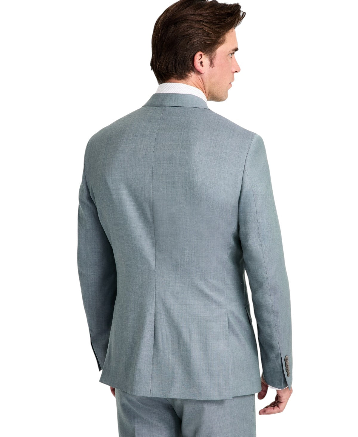 Calvin Klein Mens Slim fit Wool Suit Jacket Blazer 44 S Sage Green Solid