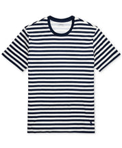 Polo Ralph Lauren Mens Striped Short Sleeve Crewneck T-Shirt Medium blue/white