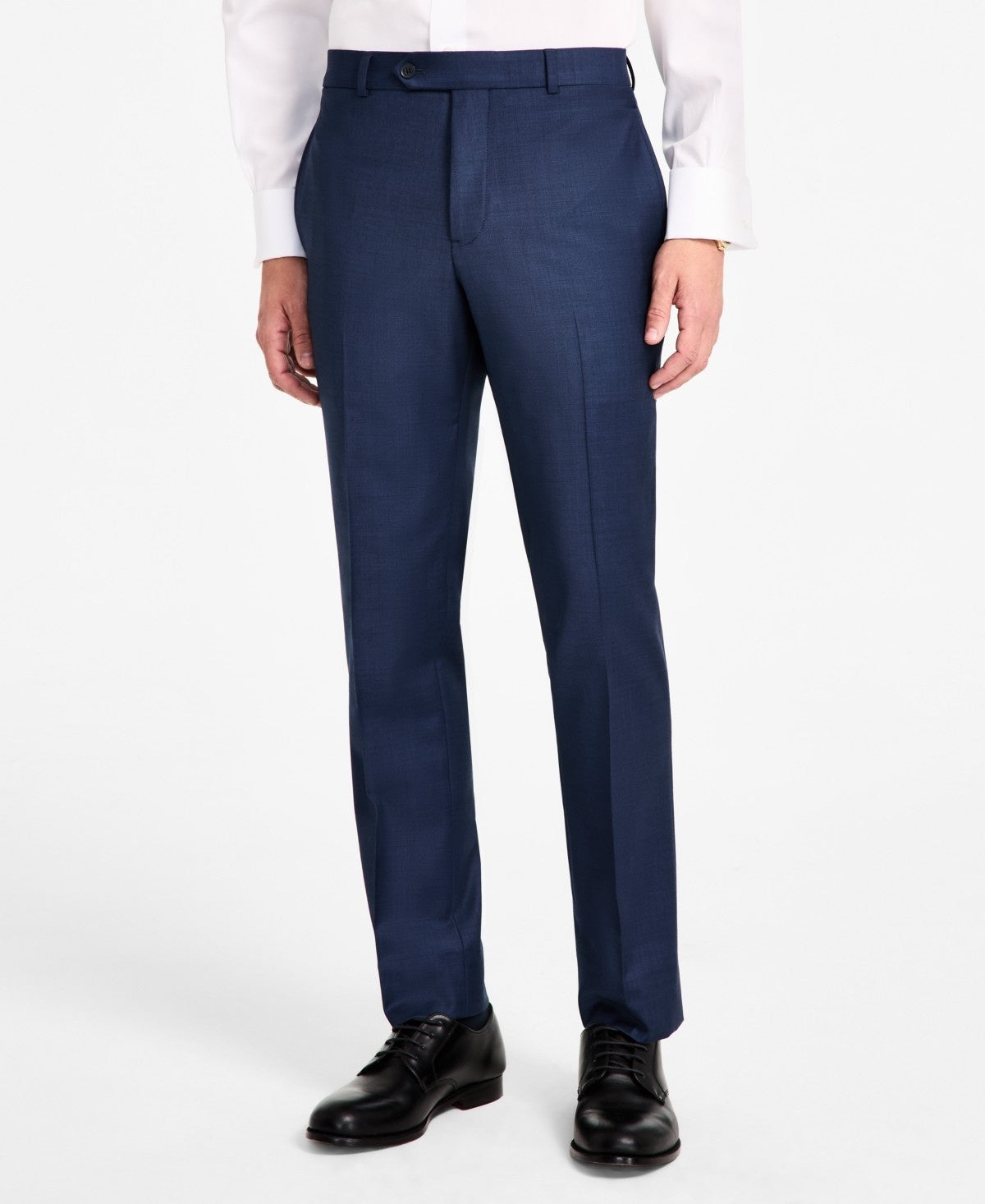 Brooks Brothers Mens Classic fit Wool Dress Pants 32 / 30 Blue Solid