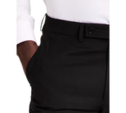 Calvin Klein Mens Skinny fit Dress Pants 32 / 30 Black Solid Stretch
