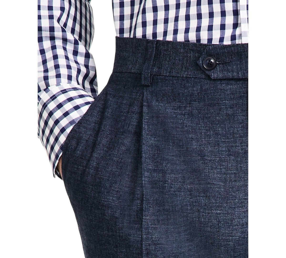 Tommy Hilfiger Mens Modern fit Dress Pants 30 / 30 Navy Blue Solid