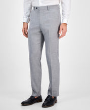 Tallia Mens Classic fit Dress Pants 38 / 32 Light Gray Solid