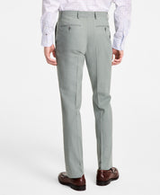 Tommy Hilfiger Mens Modern fit Linen Dress Pants 46 / 34 Sage Solid