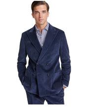 Tommy Hilfiger Mens Modern fit Double Breasted Suit Jacket Blazer 42 S Blue