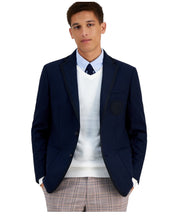 Tommy Hilfiger Mens Modern fit Sport Coat Blazer 40 R Navy Blue Solid
