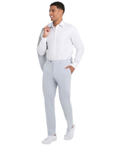 Tommy Hilfiger Mens Modern fit Dress Pants 34 / 29 Light Blue White Striped