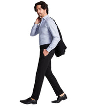 Kenneth Cole Mens Slim fit Dress Pants 29 / 29 Black Solid