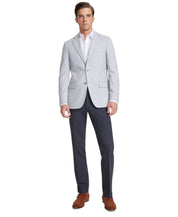 Tommy Hilfiger Mens Modern fit Sport Coat Blazer 40 S Light Grey Solid