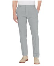 Tommy Hilfiger Mens Modern fit Dress Pants 34 / 32 Light Grey Solid Stretch