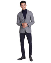 Tommy Hilfiger Mens Modern fit Sport Coat Blazer 36 S Grey Check