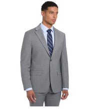 Tommy Hilfiger Mens Modern fit Suit Jacket Blazer 56 R Light Grey Solid Wool