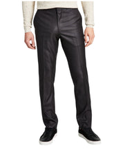 Kenneth Cole Mens Slim fit Dress Pants 32 / 29 Gun Metal Grey