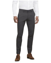 Kenneth Cole Mens Skinny fit Dress Pants 31 / 30 Charcoal Grey Solid Stretch