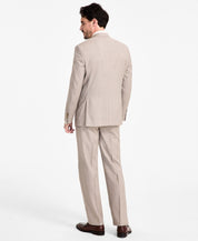 Michael Kors Mens Regular fit Wool Suit Jacket Blazer 46 L Tan Brown Solid