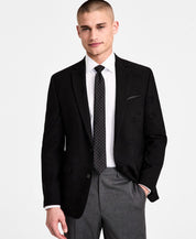 Bar Iii Mens Slim fit Suit Jacket Blazer 44 R Black Floral Stretch