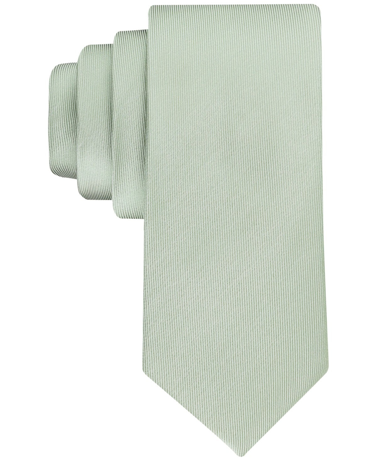 Calvin Klein Mens Neck Tie Light Pastel Green