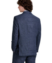 Tommy Hilfiger Mens Modern fit Double Breasted Suit Jacket Blazer 44 S Linen