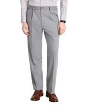 Tommy Hilfiger Mens Relaxed fit Dress Pants 46 / 32 Pleated Mid Grey Solid