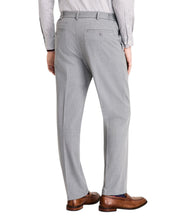 Tommy Hilfiger Mens Relaxed fit Dress Pants 46 / 32 Pleated Mid Grey Solid