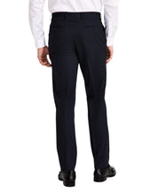 Alfani Mens Slim fit Dress Pants 34 / 32 Navy Blue Striped